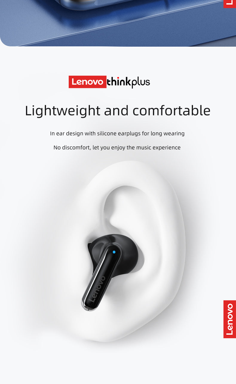 Lenovo XT88 Wireless Earbuds - Bluetooth 5.3 HiFi Touch Control Headphones