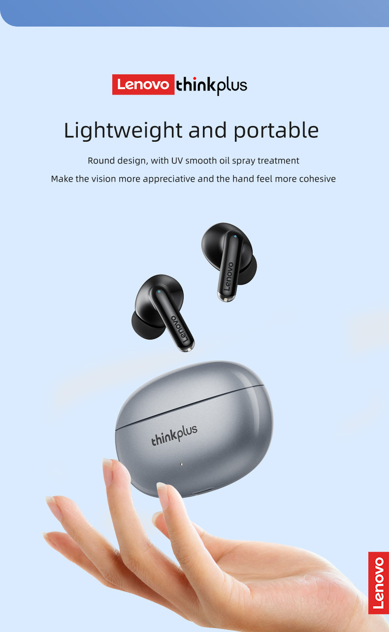 Lenovo XT88 Wireless Earbuds - Bluetooth 5.3 HiFi Touch Control Headphones