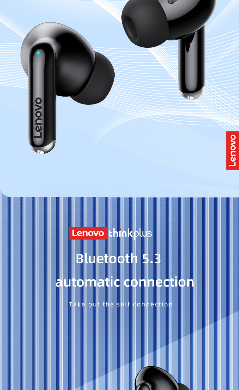 Lenovo XT88 Wireless Earbuds - Bluetooth 5.3 HiFi Touch Control Headphones