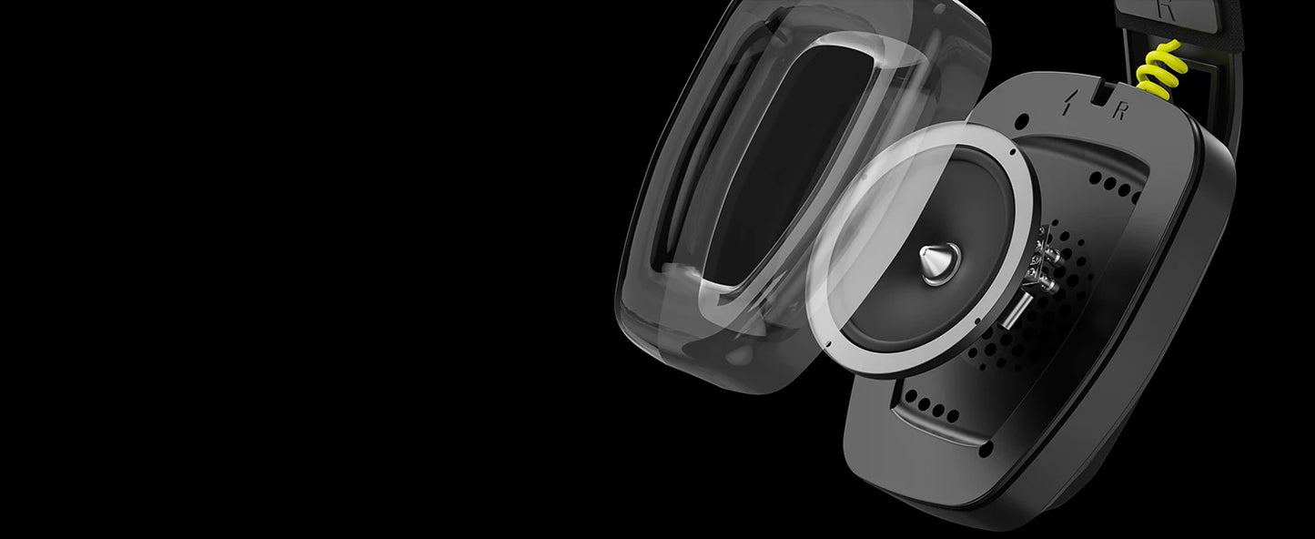 BINNUNE BW06 Wireless Gaming Headset - 2.4GHz & Bluetooth for PS5/PS4/PC