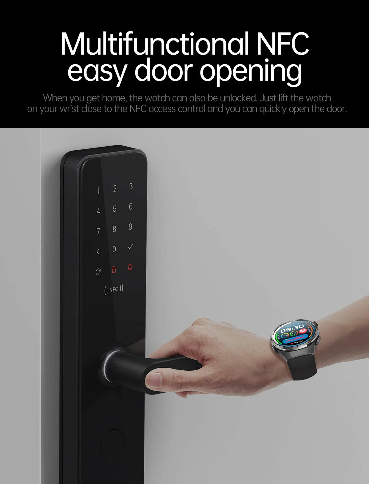 HUAWEI Smart Health Watch 2025 - ECG+PPG Blood Pressure Monitor with NFC & HD Calling