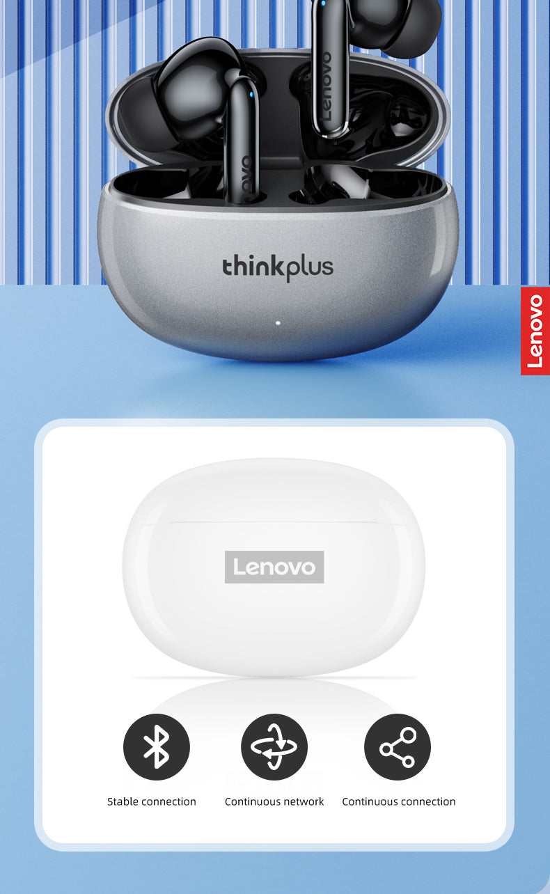 Lenovo XT88 Wireless Earbuds - Bluetooth 5.3 HiFi Touch Control Headphones