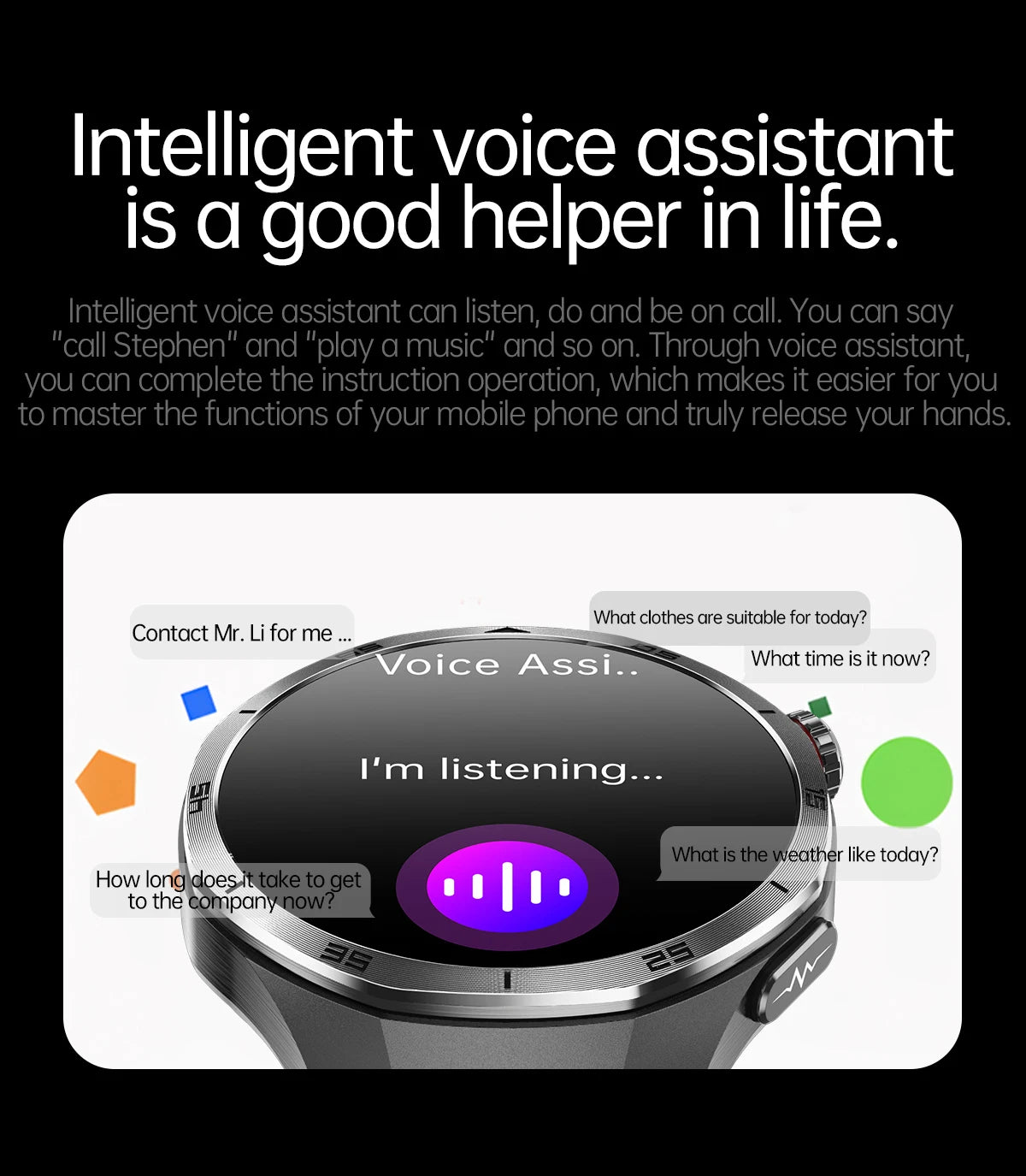 HUAWEI Smart Health Watch 2025 - ECG+PPG Blood Pressure Monitor with NFC & HD Calling