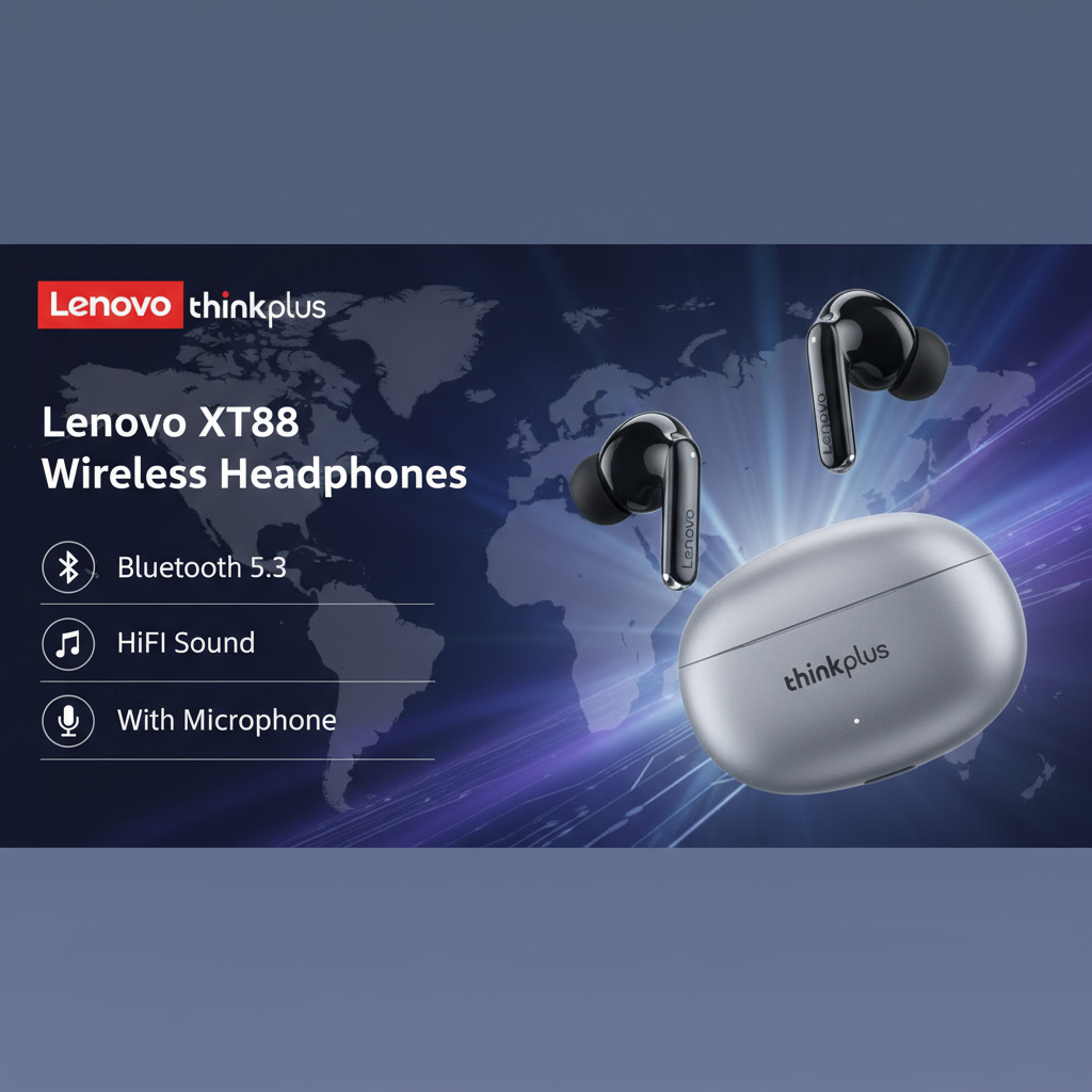 بنر سماعات Lenovo XT88